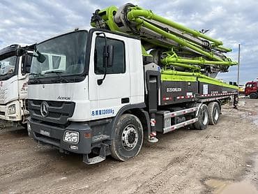 автобетононасос zoomlion: Бетононасос, Zoomlion, 2013 г., 40-60 м — 2