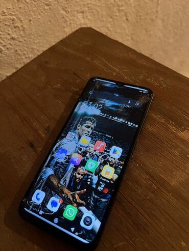 телефон жалабат: Redmi, Redmi 10 5G, Колдонулган, 128 ГБ, түсү - Кара, 1 SIM, 2 SIM, eSIM — 2