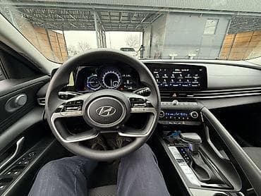 hyundai avante машина: Hyundai Avante: 2021 г., 1.6 л, Робот, Гибрид, Седан — 8