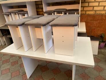 стол для пикника раскладной: Табуретка, Новый, ЛДСП, Не раскладной — 12