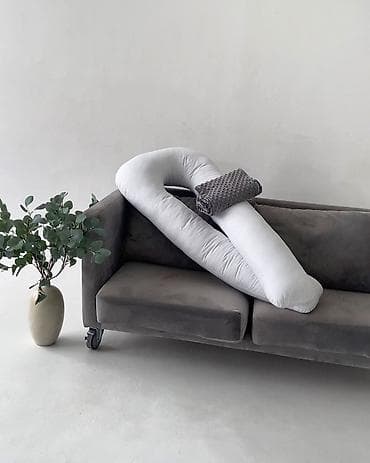 подушки ортопедические: U‑образная подушка для беременных и кормления - Форма: U‑образная — 8