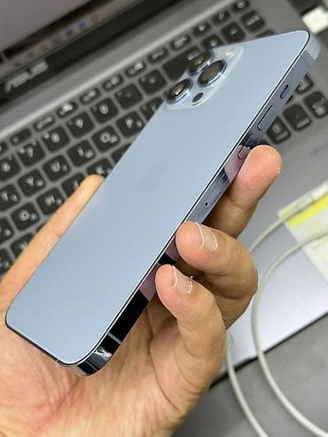 redmi note 19: IPhone 13 Pro Max, Б/у, 256 ГБ, Sierra Blue, Защитное стекло, Чехол, 100 % — 4