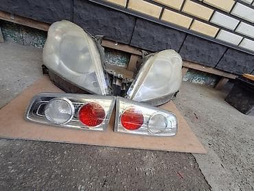 мазда демио фар: Комплект передних фар Mazda 2005 г., Б/у, Оригинал, Япония — 1