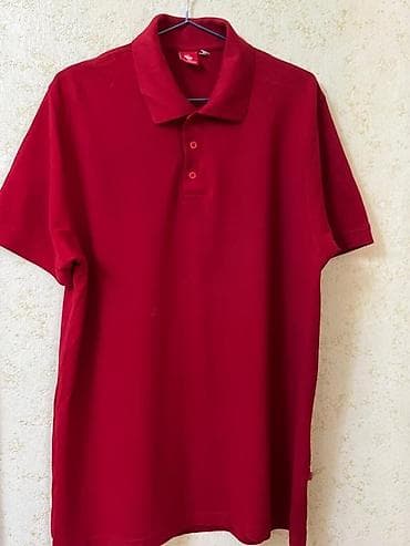 Поло Engelbert Strauss, мужское - Цвет: насыщенный красный