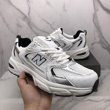 супер стильная: Кроссовки, 42, 43, New Balance, Новый, цвет - Белый, Самовывоз, Платная доставка — 2