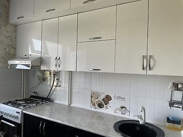бишкек жилье аренда: 3 комнаты, 63 м², 105 серия, 3 этаж, Евроремонт — 7