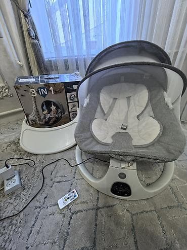 кровать маятник: Электрокачели для новорождённых 3-in-1 (Multi-Functional Baby Swing) — 2