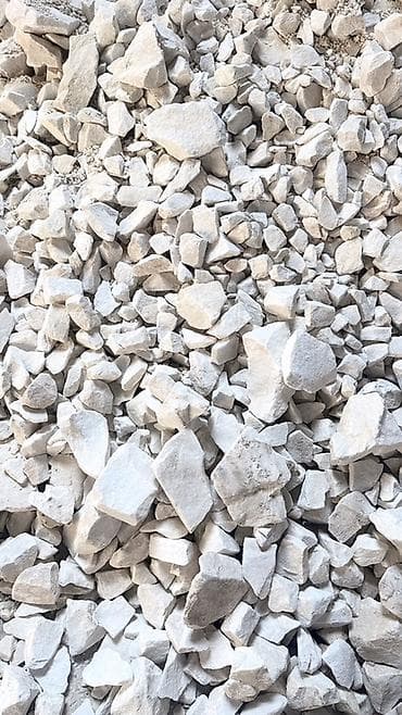 Мраморная крошка, Белый, Декоративная, В тоннах