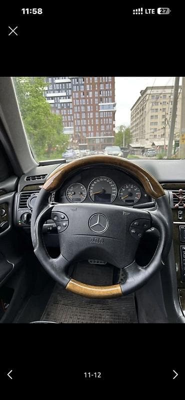 шторка rx: Mercedes-Benz E-Class: 2001 г., 4.3 л, Автомат, Бензин, Седан — 8