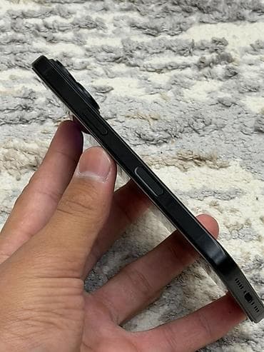 ayfon 12 pro: IPhone 16, Новый, 128 ГБ, Черный, Наушники, Зарядное устройство, Защитное стекло, 93 % — 6
