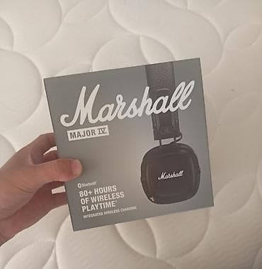 Настольные ПК и комплектующие: Беспроводные накладные наушники, Marshall, Новый — 2