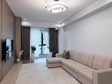 osh flat: 3 комнаты, 109 м², Асанбай мкр Элитка, 7 этаж, Евроремонт — 3
