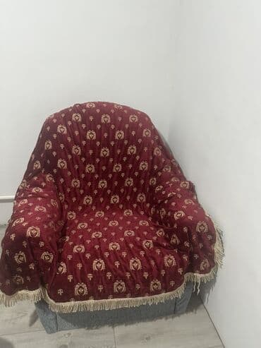 компьютерный стул: Два кресла и диван раскладной - Широкое сиденье и высокая спинка с — 1