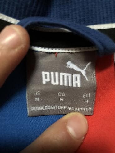air z: Мужской спортивный костюм, M, Puma, Б/у, цвет - Синий, Самовывоз — 5