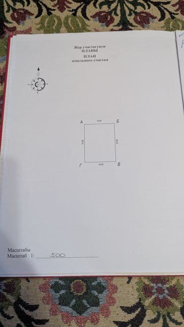 ошто жер участка баасы: 5 соток, Курулуш, Кызыл китеп — 3