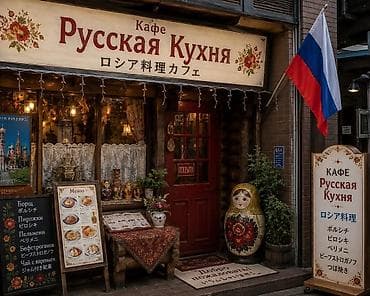 кой таш: Требуется девушка для работы в кафе русской кухни в Японии — 1