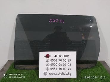 Стекло двери Mitsubishi OUTLANDER CW5W 2 2006 задн. лев. (б/у)