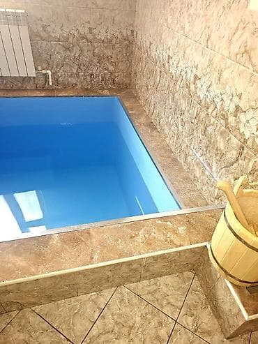 крытый бассейн: Сауна/банный комплекс с бассейном и комнатой отдыха - Парная с — 7