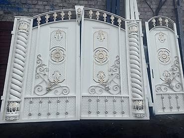 кованные ворота: Стальные, Автоматические, Для частного дома, Кованая, Оптом, Новый, Платная установка — 2