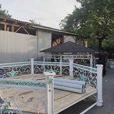 красска ворот: Беседка 3 x 3 x Металл — 2