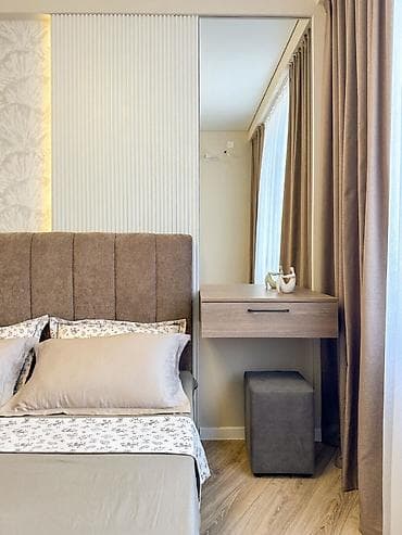 Недвижимость: 2 комнаты, 53 м², Кок-Жар мкр Элитка, 6 этаж, Дизайнерский ремонт — 2