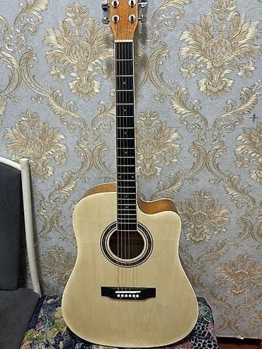 Акустическая гитара Tree Root с вырезом (dreadnought cutaway)