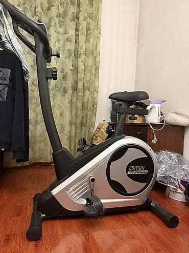 велосипедный тренажер: Велотренажер домашний Edition Fitness (магнитный) - Компактный — 5