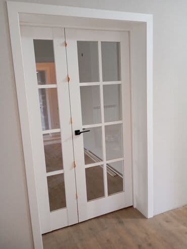 Терезелер жана комплектөөчүлөр: Установка двери и доборка хорошом качество и плюс гарантия инструменты — 6