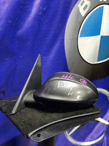 2007: Боковое левое Зеркало BMW Б/у, Оригинал — 1