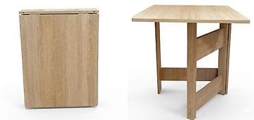 Столы-трансформеры: Стол трансформер Для кухни, Стол-книжка, Длина, см: 70-90 см — 1