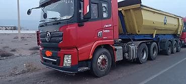 обманка глушителя: Тягач, Shacman, 2018 г., Самосвал — 2