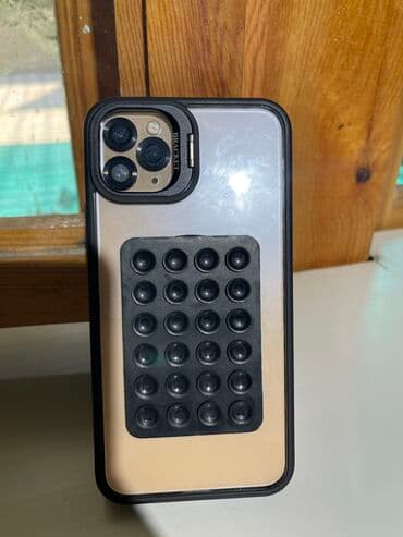 айфон 11 pro max цена бишкек: IPhone 11 Pro Max, Колдонулган, 256 ГБ, Matte Gold, Коргоочу айнек, Каптама, 78 % — 4