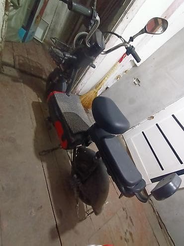 пит ьайк: Электровелосипед-скутер городской (сидячий, с багажной корзиной) - — 4