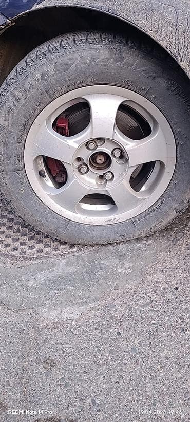 Колеса в сборе 175 / 70 / R 14, Зима, Б/у, Комплект, Легковые, Литые, отверстий - 4 — 2