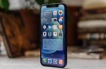 aphone 12: IPhone 12, Б/у, 128 ГБ, Синий, Чехол, Кабель — 2