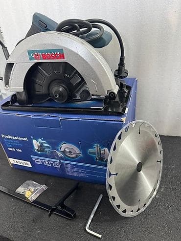 Араалар: Циркулярдык электр араа Жаңы, Электр кубатынан, Bosch, Дисктин диаметри: 185 мм — 1