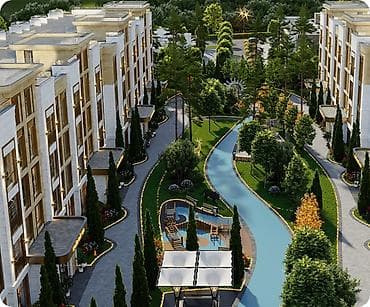 квартира алам строй: Строится, Элитка, 3 комнаты, 127 м² — 2