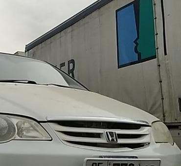 accord 2000: Решетка, зад. бампер и пороги на honda odyssey, ra6 окраска – белый — 1