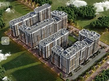 imak: 1 комната, 45 м², 2 этаж, ПСО (под самоотделку) — 2