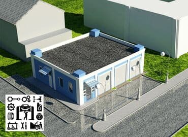 участок раздольный: Дом, 70 м², 3 комнаты, Риэлтор, Косметический ремонт — 2