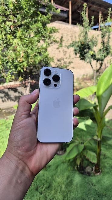 ps3 move: IPhone 14 Pro, Б/у, 256 ГБ, White Titanium, Чехол, 79 % — 5