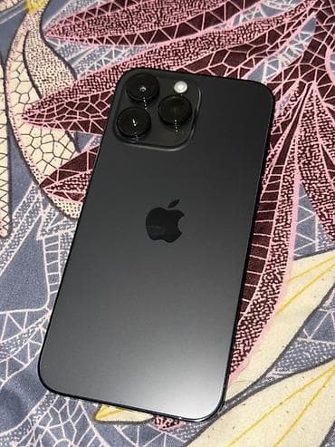 a 30 s: IPhone 14 Pro Max, Б/у, 128 ГБ, Black Titanium, 88 % — 6