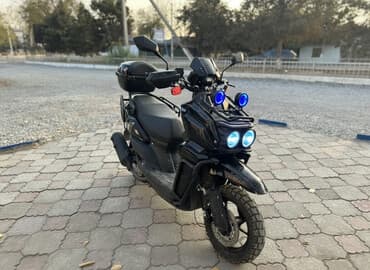 мотоцикл с автоматической коробкой передач: Скутер/мопед класса 125–150 см³ в стиле ADV с доработками для города и — 2