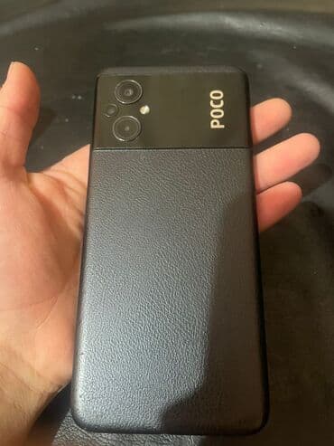 сенсорный мафон: Poco M5, 128 ГБ, цвет - Черный — 1