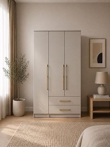 Шифоньер, шкаф для одежды, Новый, Прямой, ЛДСП