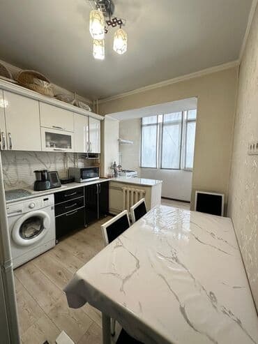 квартира ош нурзаман: 2 комнаты, 58 м², Индивидуалка, 4 этаж, Евроремонт — 6