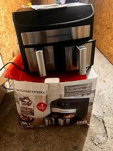 tx3 mini: Аэрогриль (фритюрница с горячим воздухом) GOURMETmaxx с двумя — 3
