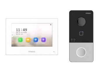 Комплект ip-видеодомофона hiwatch ds-d100ikwf wifi poe комплект ip