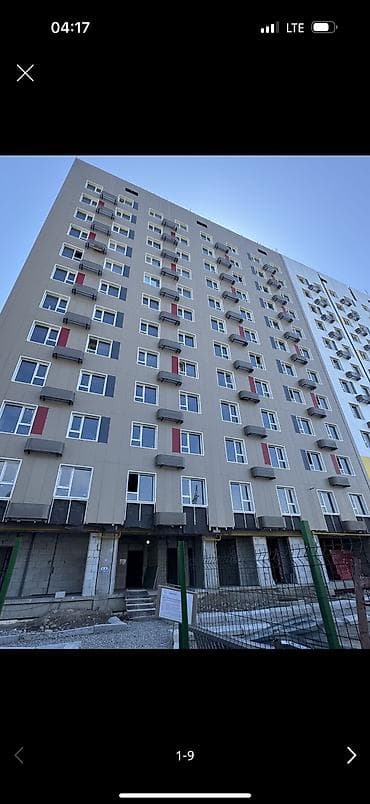 срочно продаю квартиру псо: 2 комнаты, 48 м², Элитка, 8 этаж, Готовая ПСО (под самоотделку) — 1