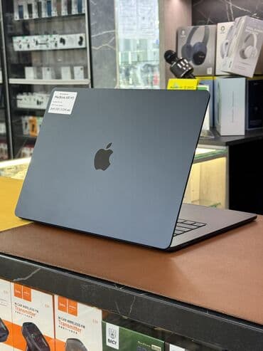 macbook air m2 2022 цена: Ноутбук, Apple, 24 ГБ ОЗУ, Apple M3, 15.4 ", Б/у, Для работы, учебы, память SSD — 2